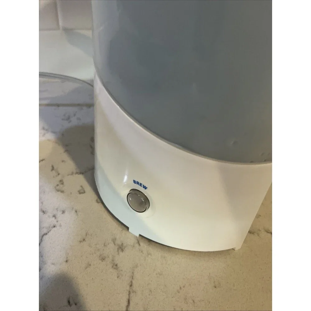 Mr. Coffee Iced Tea Maker 3 Qt Blue and White TM70 No Pitcher